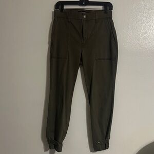 Express Women's Olive Cargo Pants